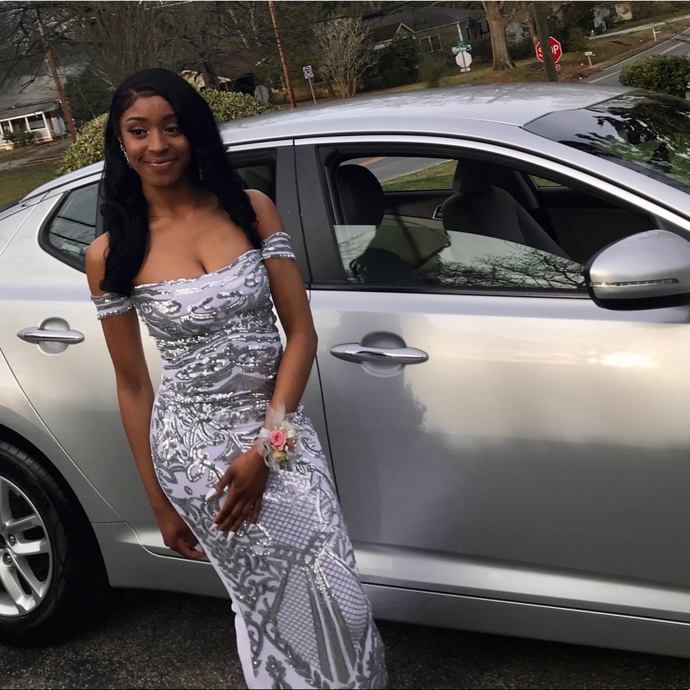 Custom made prom dress